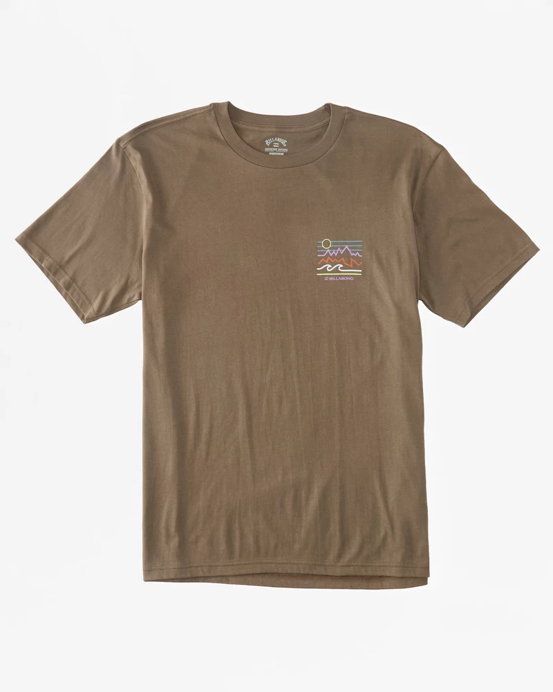 Billabong Peak T-Shirt - Bark