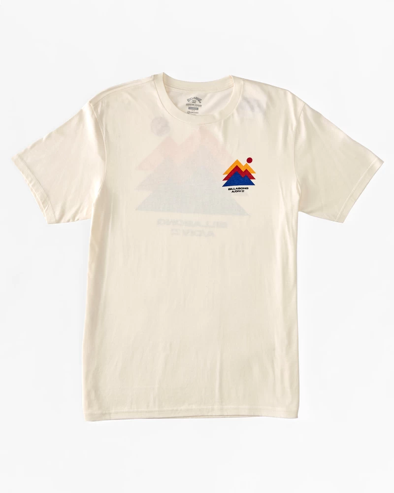 Billabong Stepped T-Shirt - Off White