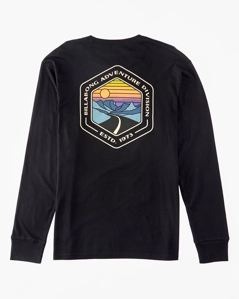 Billabong Rockies Long Sleeve T-Shirt - Black