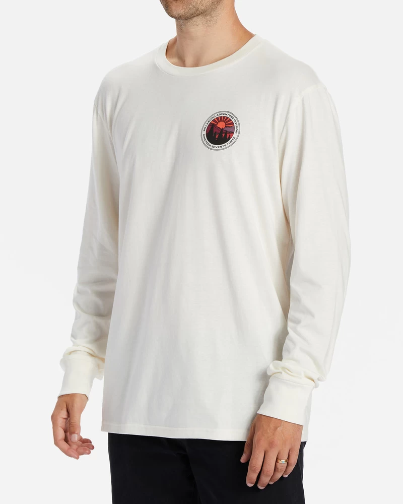 Billabong Rockies Langermet T-skjorte - Off White