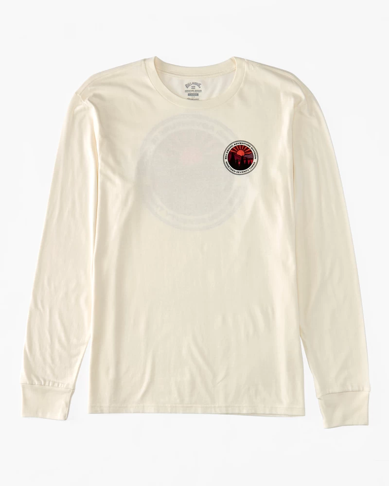 Billabong Rockies Langermet T-skjorte - Off White