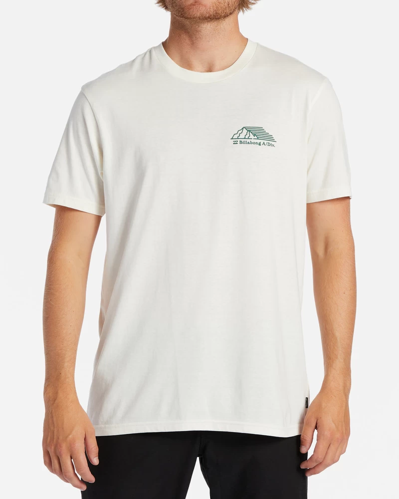 Billabong A/Div Run Club T-Shirt - Off White