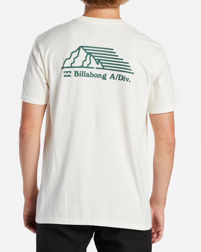 Billabong A/Div Run Club T-Shirt - Off White