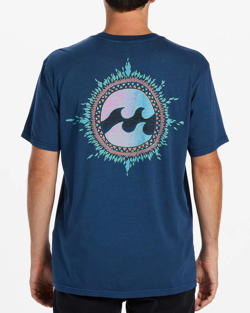 Billabong Flame T-Shirt - Dark Blue
