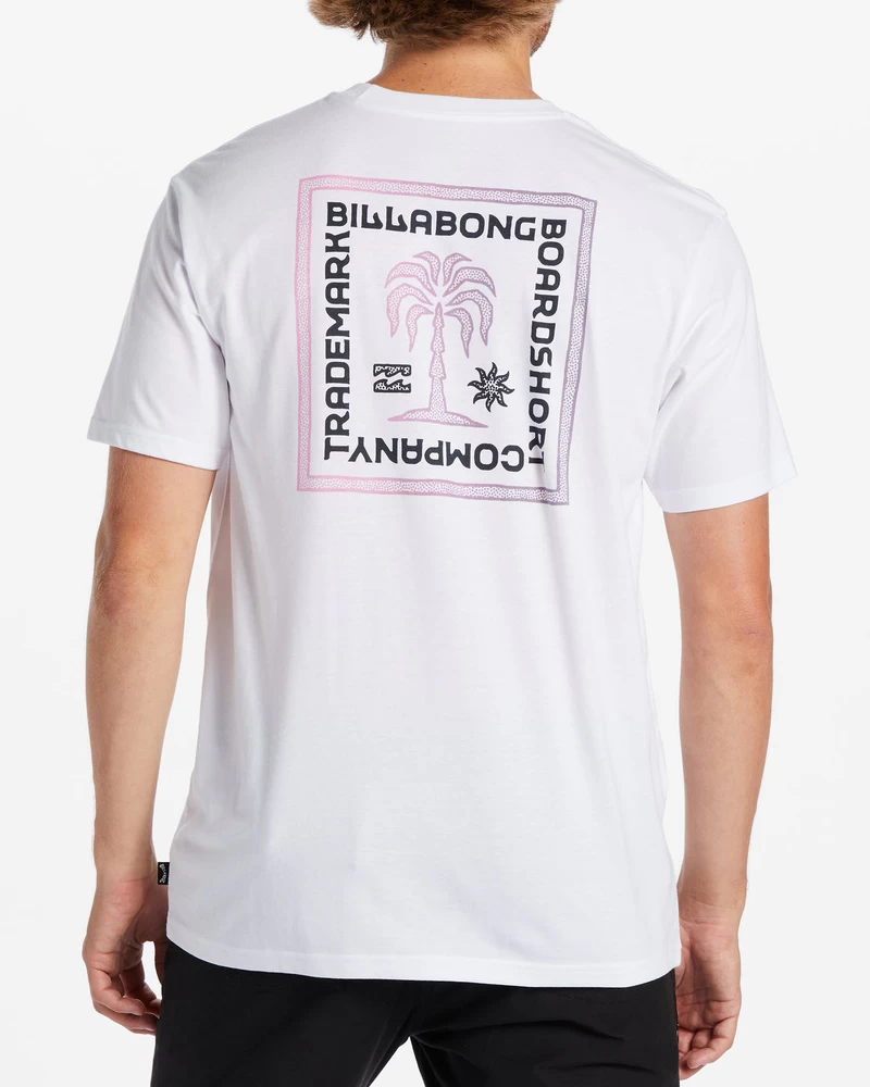 Camiseta Billabong Tropics - Branca