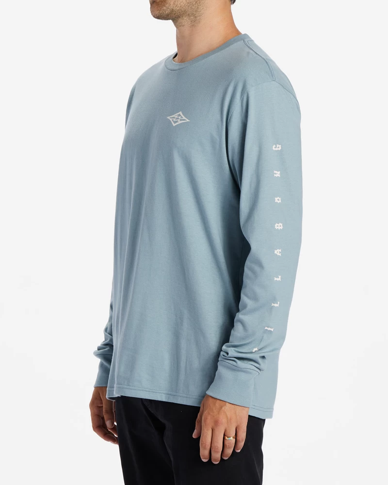 Billabong Unity Long Sleeve T-Shirt - Washed Blue