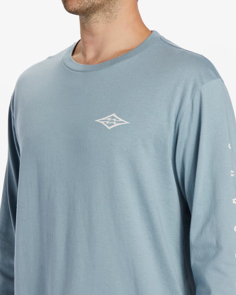 Billabong Unity Long Sleeve T-Shirt - Washed Blue