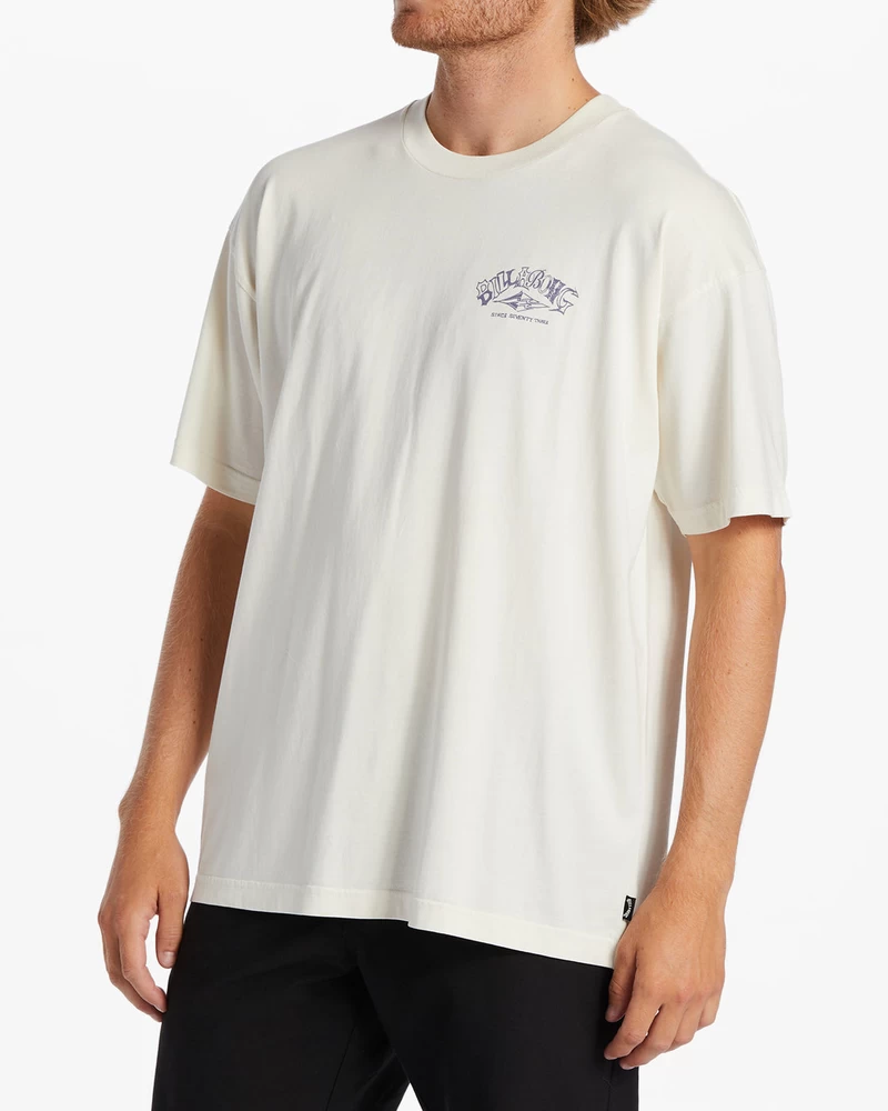 Billabong Arch Wave T-Shirt - Off White