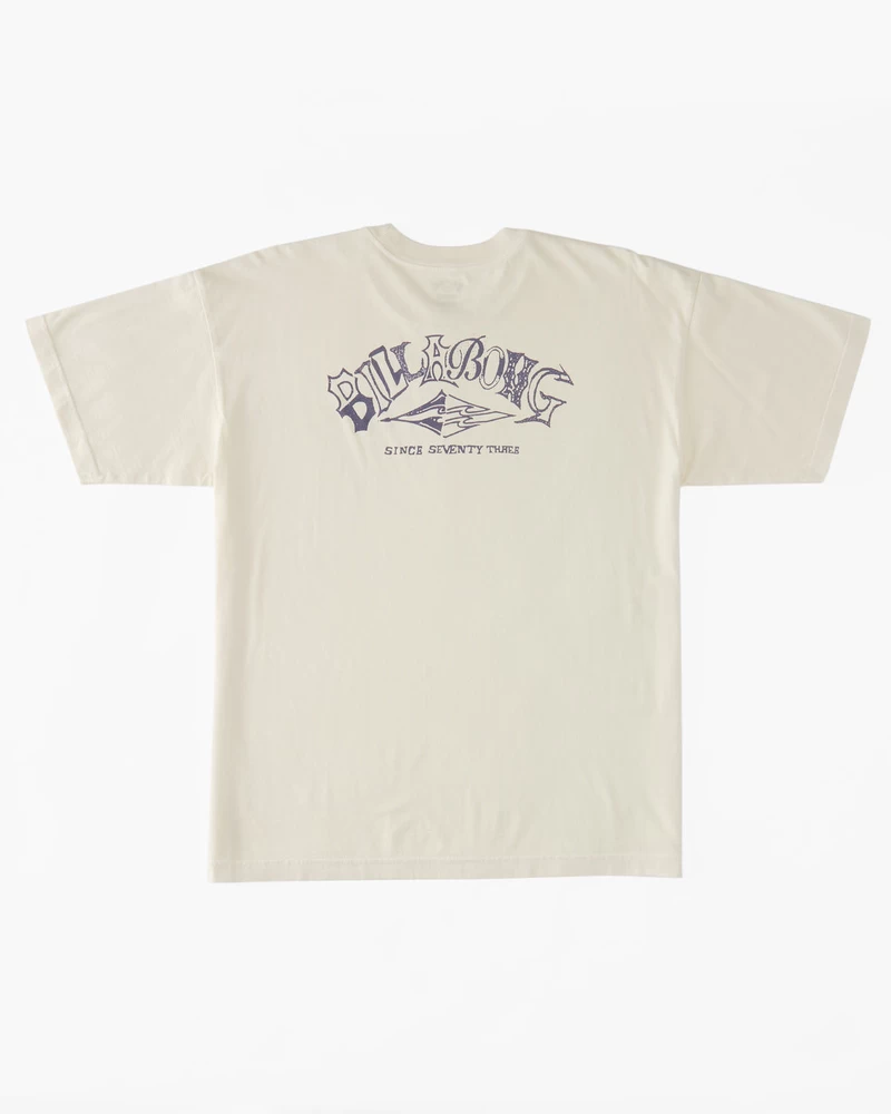 Billabong Arch Wave T-Shirt - Off White