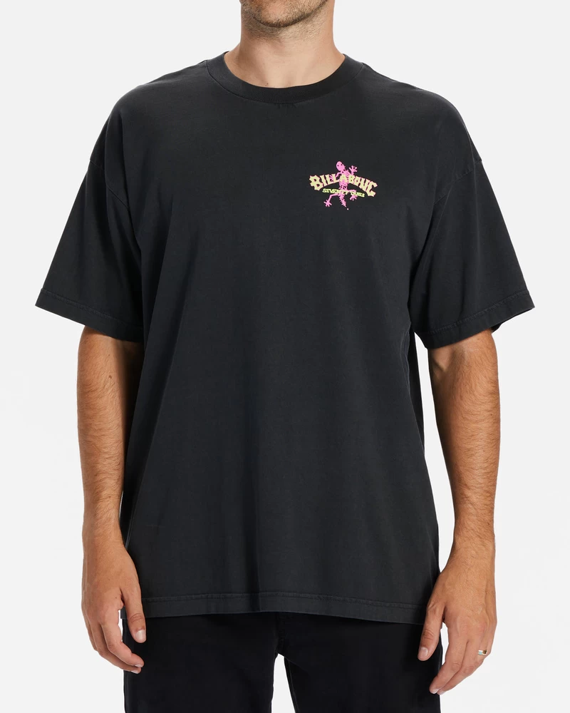 Billabong Lizards T-Shirt - Washed Black