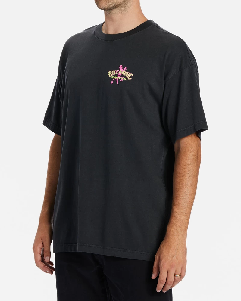 Billabong Lizards T-Shirt - Washed Black