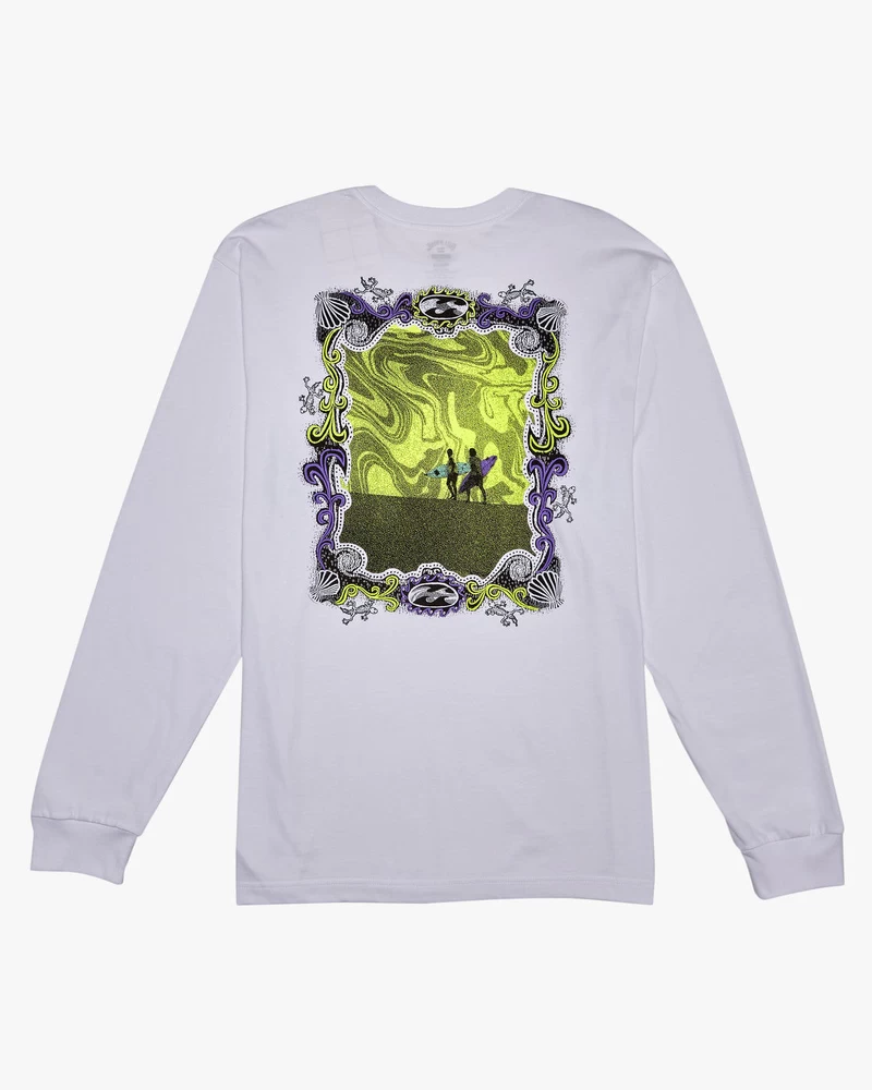 Billabong Surround Pikkade Varrukatega T-särk - Valge