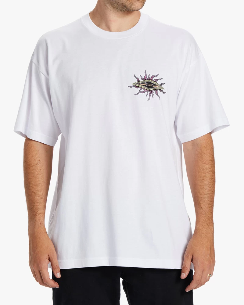 Billabong Sun Warp T-Shirt - White
