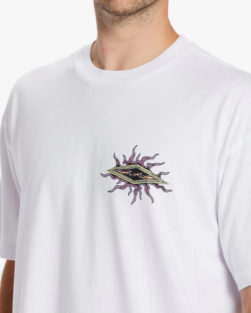 Billabong Sun Warp T-Shirt - White