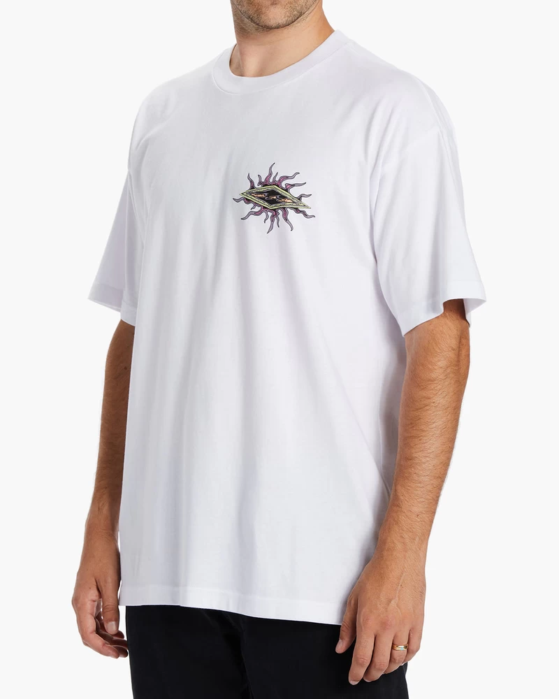 Billabong Sun Warp T-Shirt - White