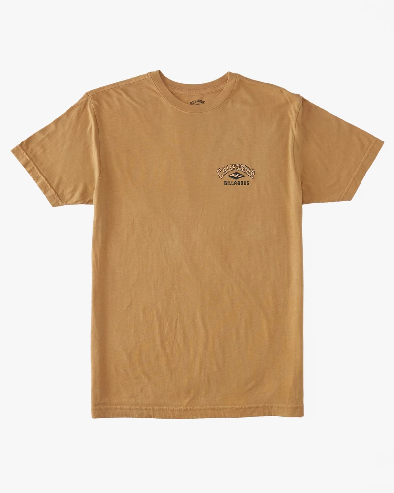 Billabong CA Sailing Arch T-Shirt - Dusty Gold