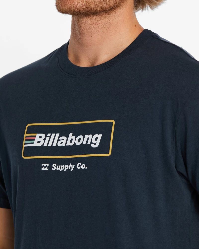 Billabong Walled Ii Short Sleeve T-Shirt - Navy