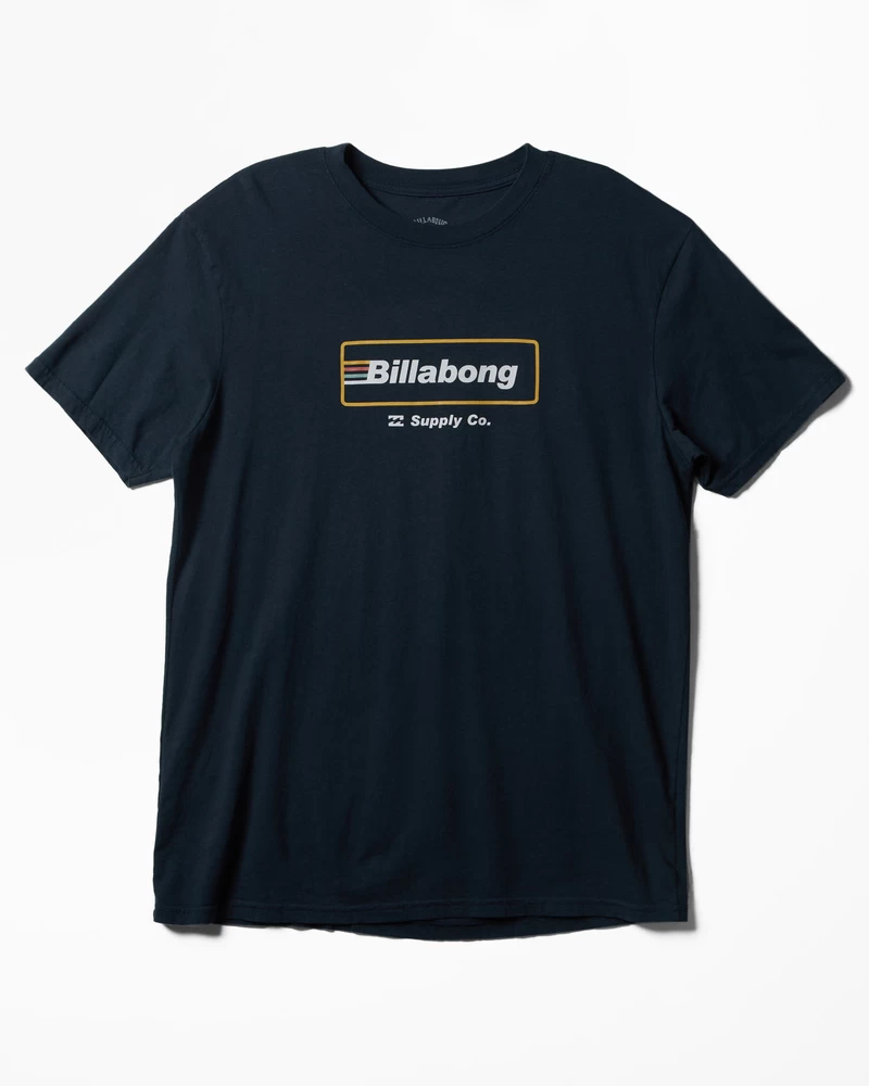 Billabong Walled Ii Short Sleeve T-Shirt - Navy