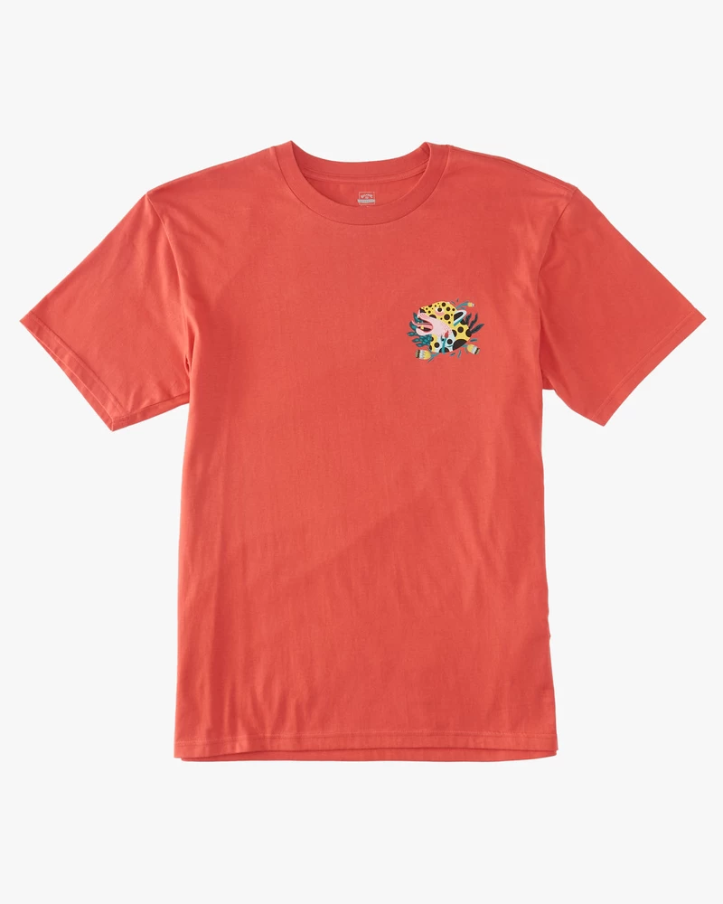 Billabong Jaguar T-Shirt - Coral