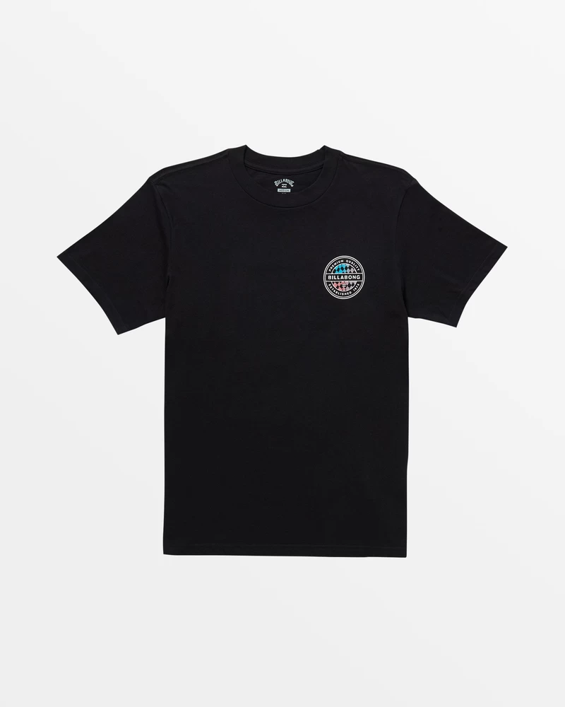 Camiseta Billabong Rotor Fill - Preta