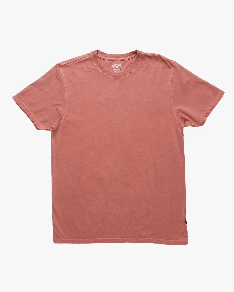 Billabong Essential Wave Washed Short Sleeve T-Shirt - Faded Rose