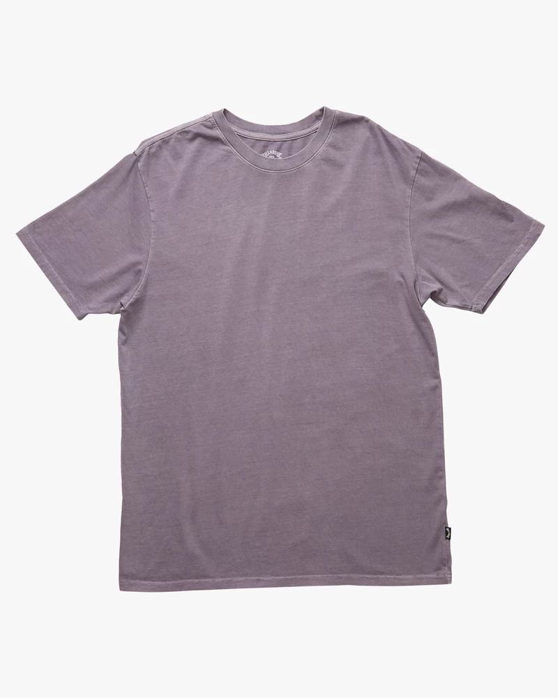 Billabong Essential Wave Skalbti Marškinėliai Trumpomis Rankovėmis - Purpurinė Haze