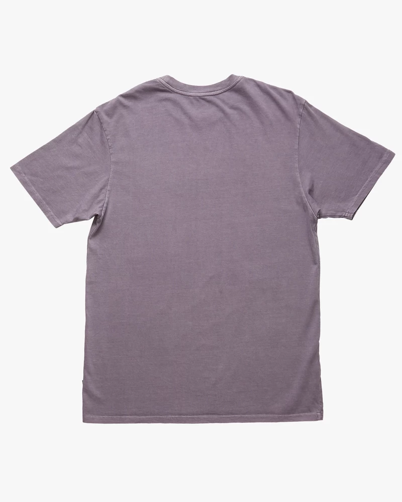 Billabong Essential Wave Skalbti Marškinėliai Trumpomis Rankovėmis - Purpurinė Haze