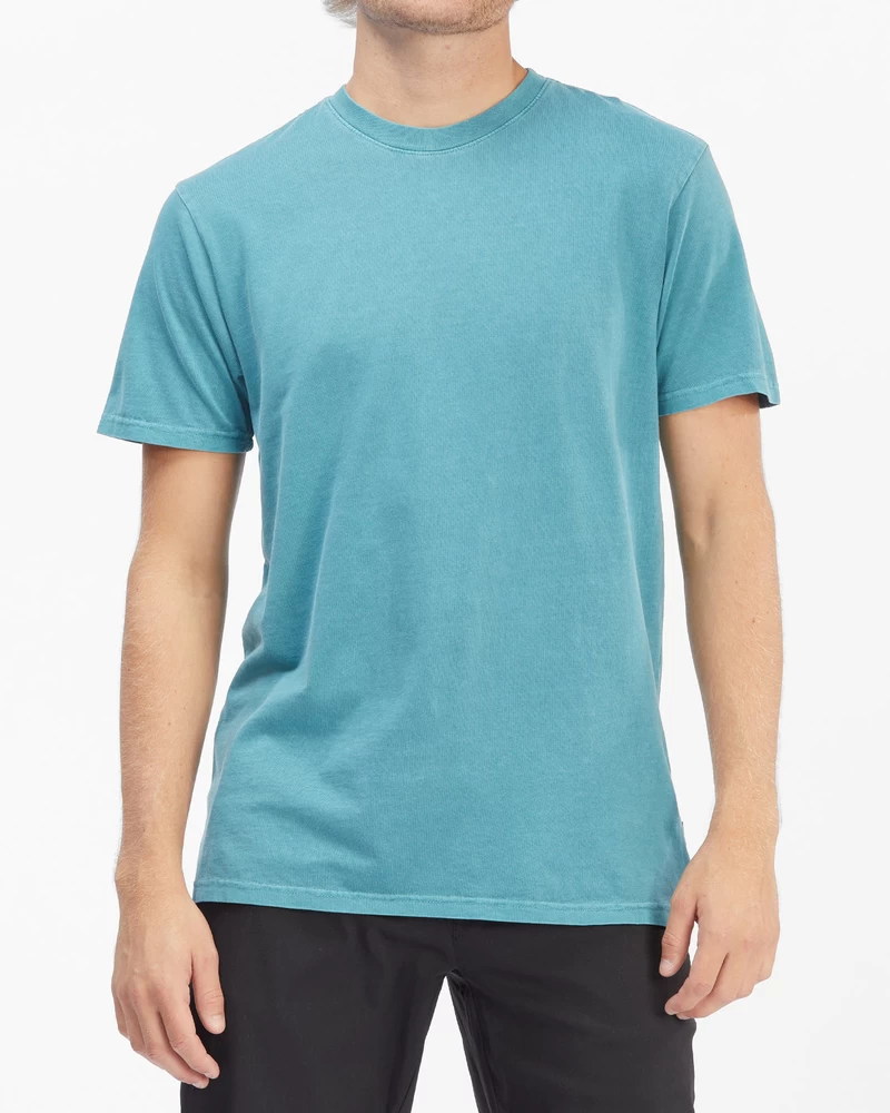 Billabong Essential Wave Washed Kortermet T-skjorte - Røykblå