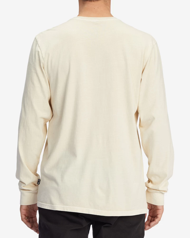 Billabong Essential Wave Washed Long Sleeve T-Shirt - Bone