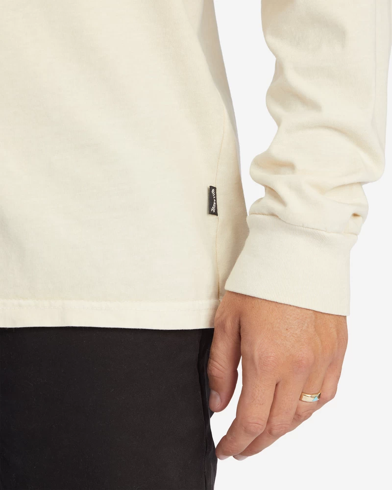 Billabong Essential Wave Washed Long Sleeve T-Shirt - Bone