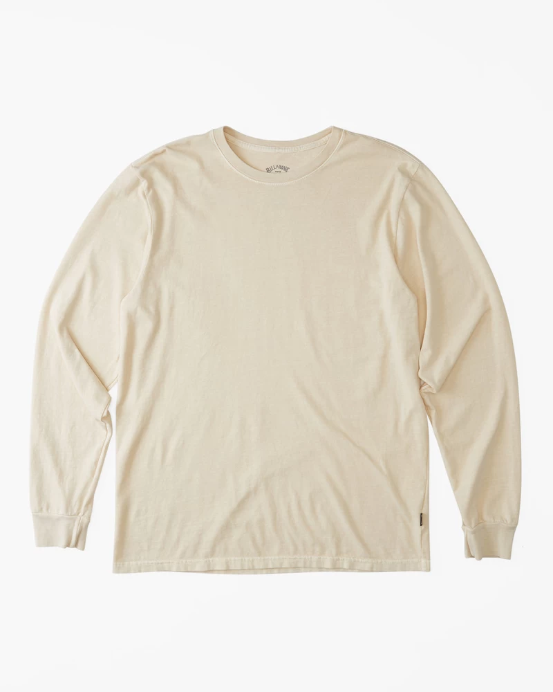 Billabong Essential Wave Washed Long Sleeve T-Shirt - Bone