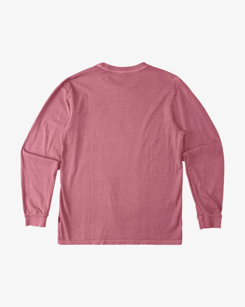 Billabong Essential Wave Washed Long Sleeve T-Shirt - Faded Rose