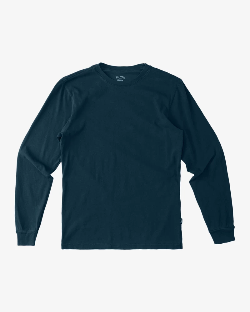 Billabong Essential Wave Washed Long Sleeve T-Shirt - Navy
