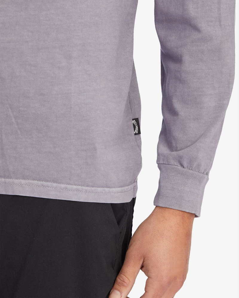 Billabong Essential Wave Washed Long Sleeve T-Shirt - Purple Haze
