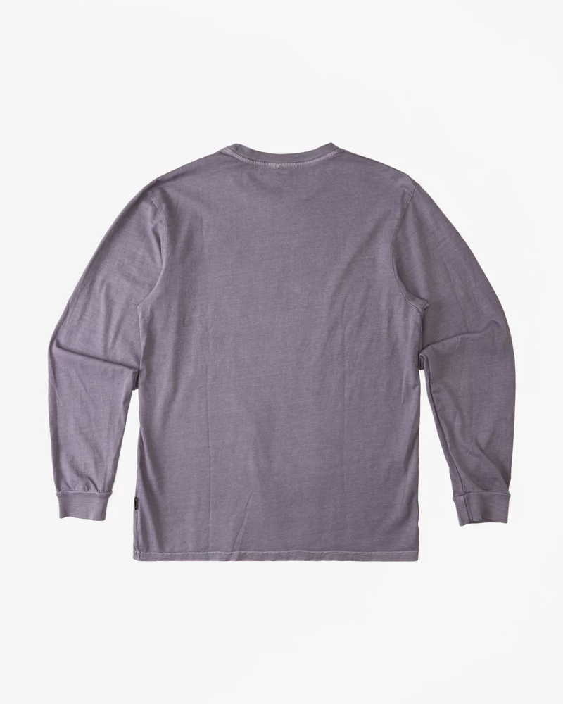 Billabong Essential Wave Washed Long Sleeve T-Shirt - Purple Haze