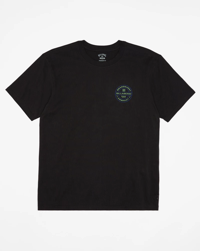 Billabong Rotor Short Sleeve T-Shirt - Washed Black