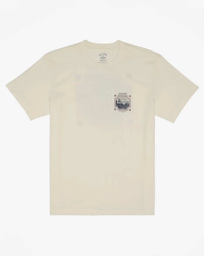 Billabong Crossed Up Short Sleeve T-Shirt - Off White