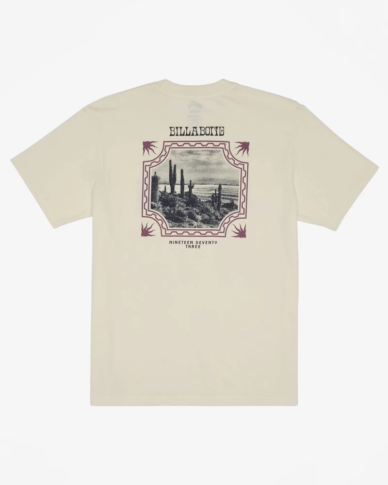 Billabong Crossed Up Short Sleeve T-Shirt - Off White