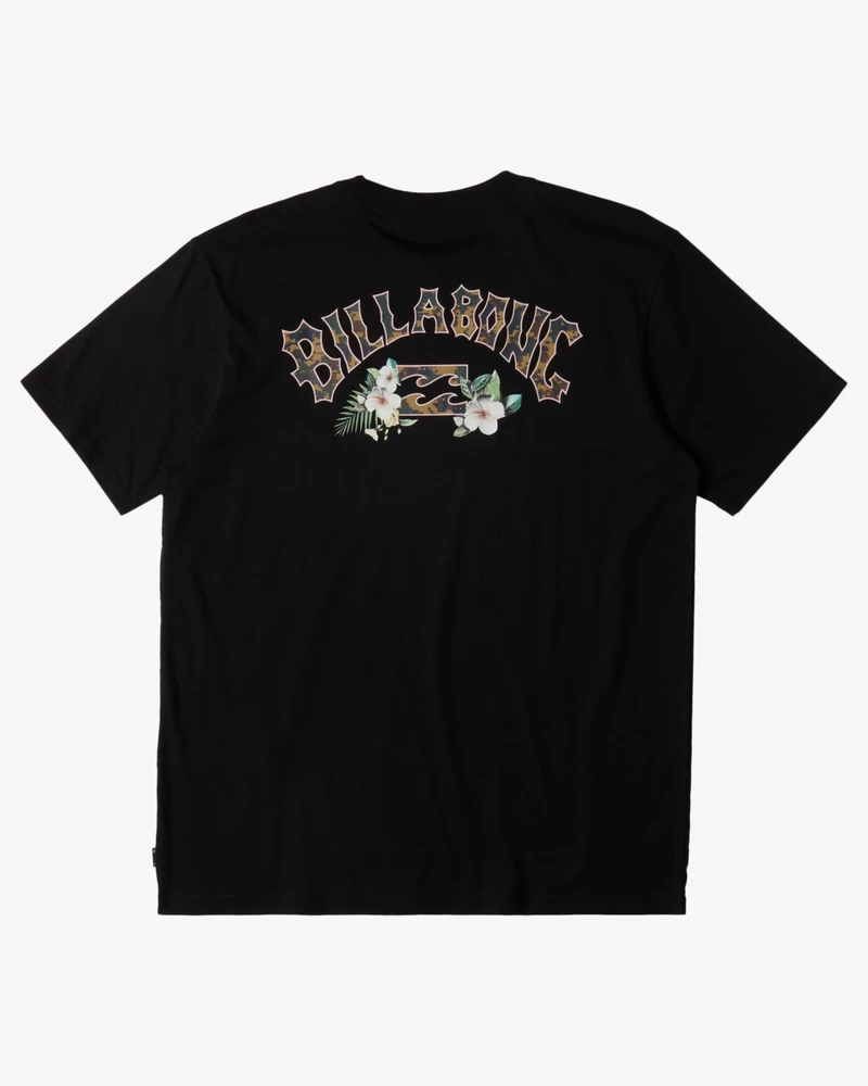 Billabong Lazarus Arch Short Sleeve T-Shirt - Black