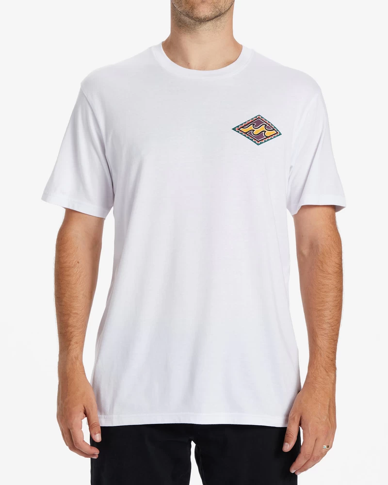 Billabong Crayon Wave T-Shirt - White