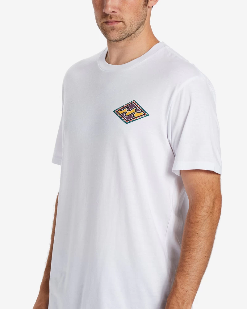 Billabong Crayon Wave T-Shirt - White