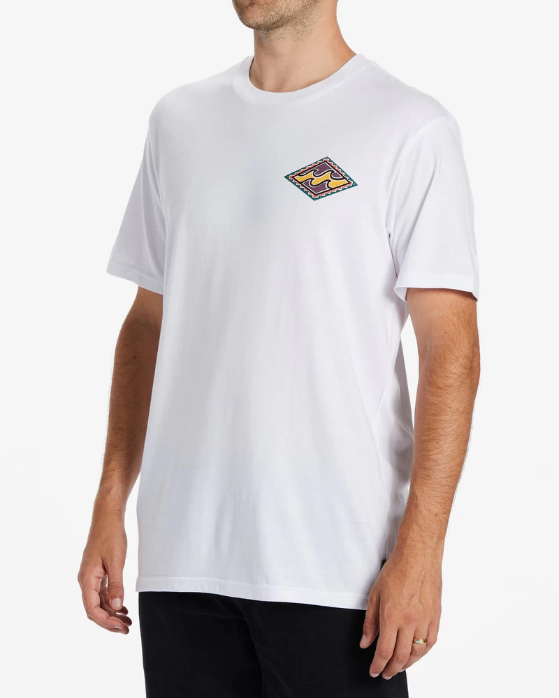 Billabong Crayon Wave T-Shirt - White
