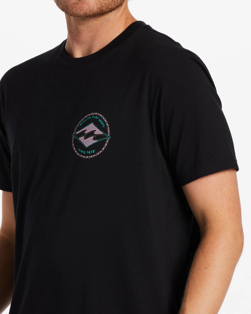 Billabong Rotor Diamond T-Shirt - Black