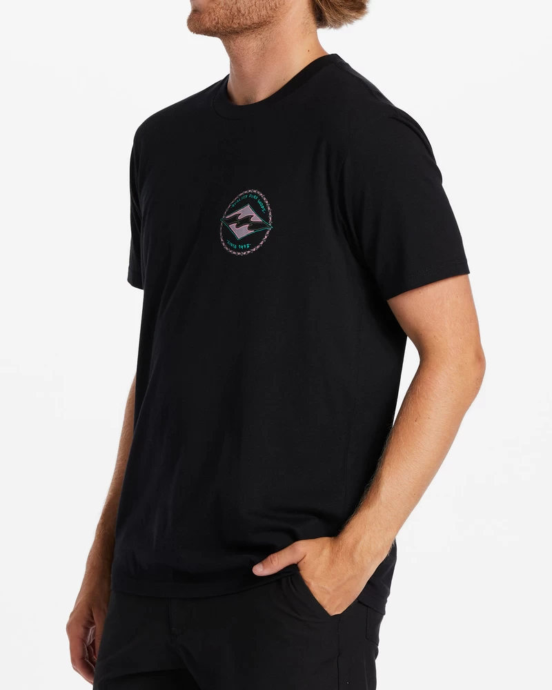 Billabong Rotor Diamond T-Shirt - Black
