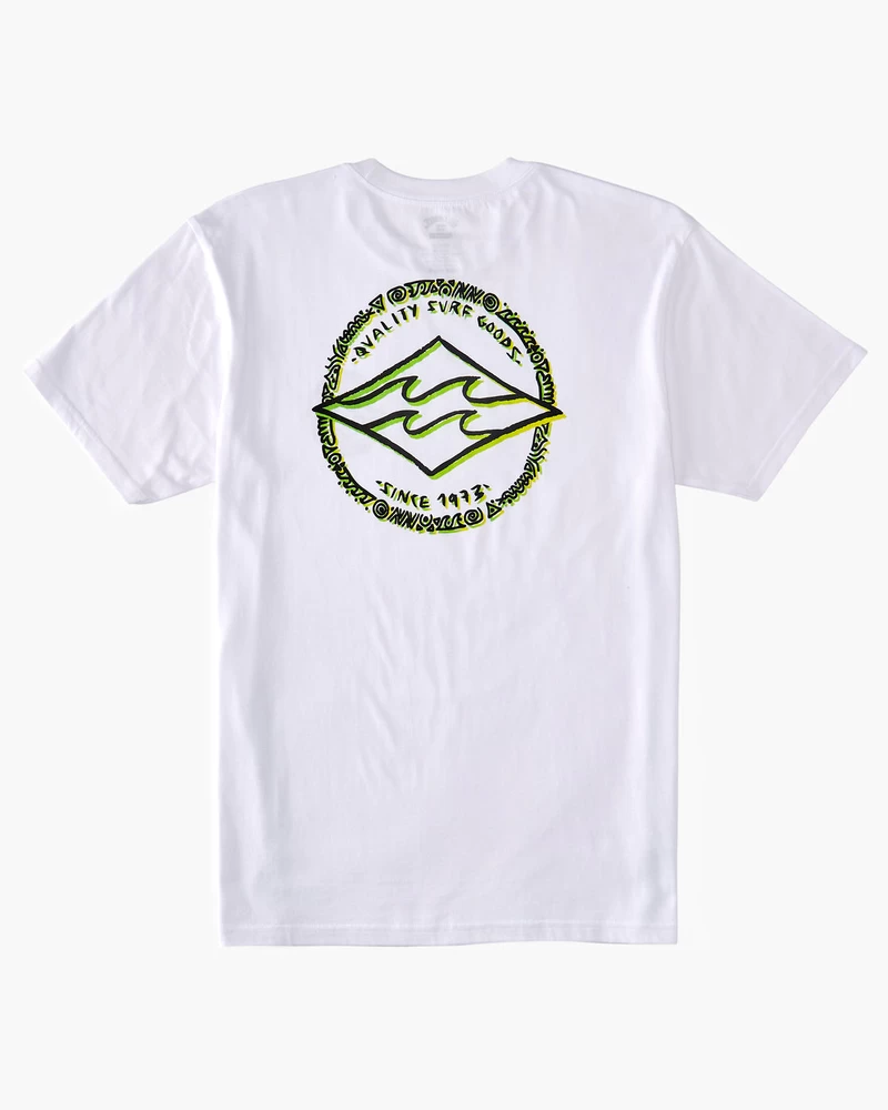 Billabong Rotor Diamond T-Shirt - White