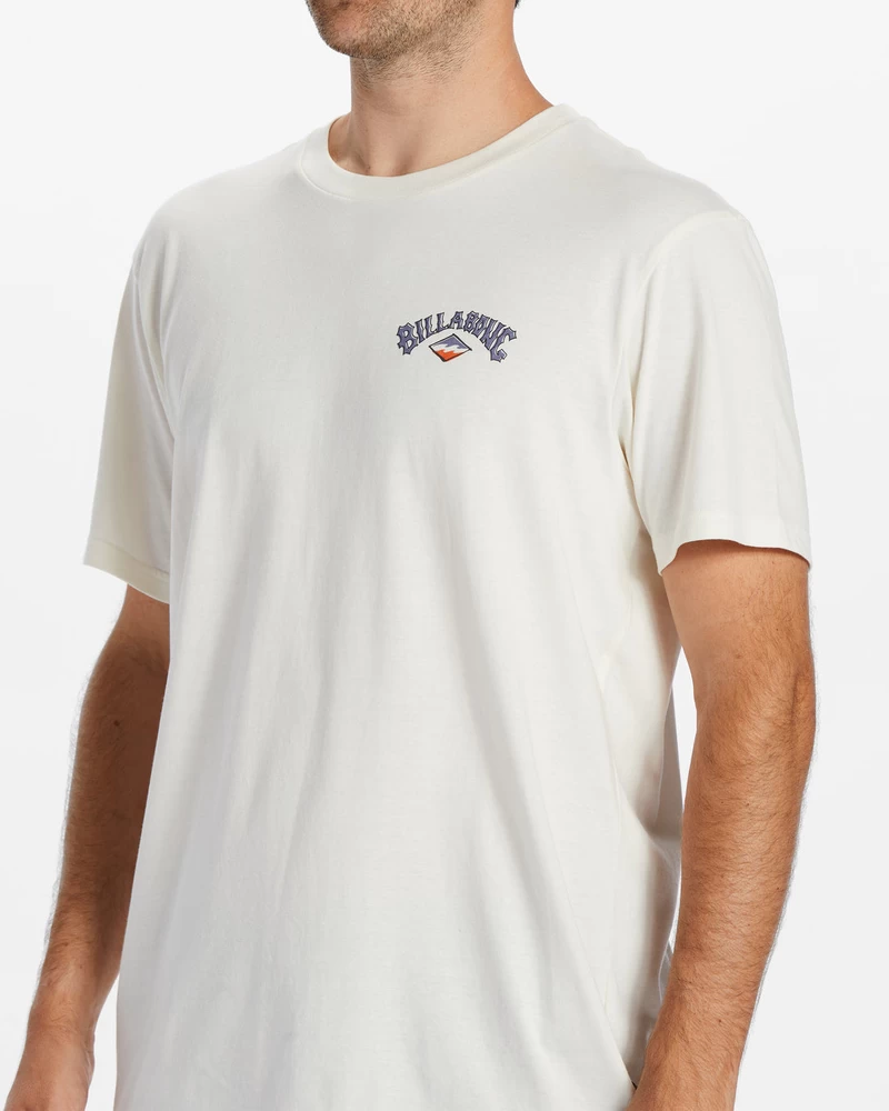 Billabong A/Div Arch T-Shirt - Off White