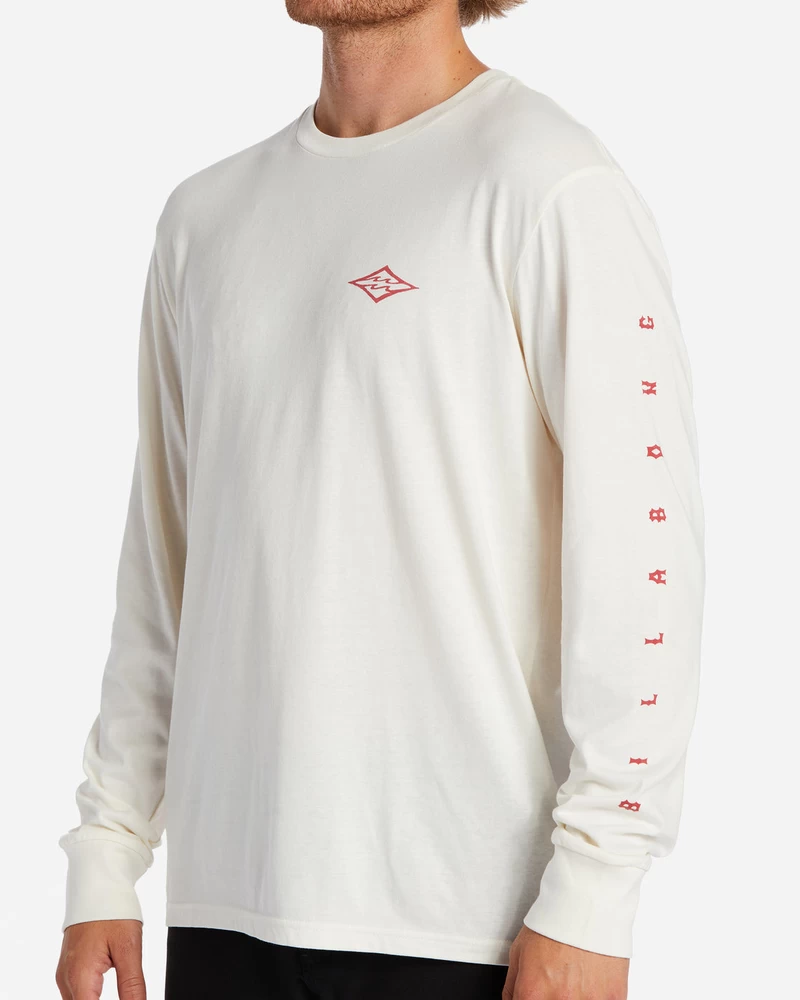 Billabong Unity Long Sleeve T-Shirt - Off White