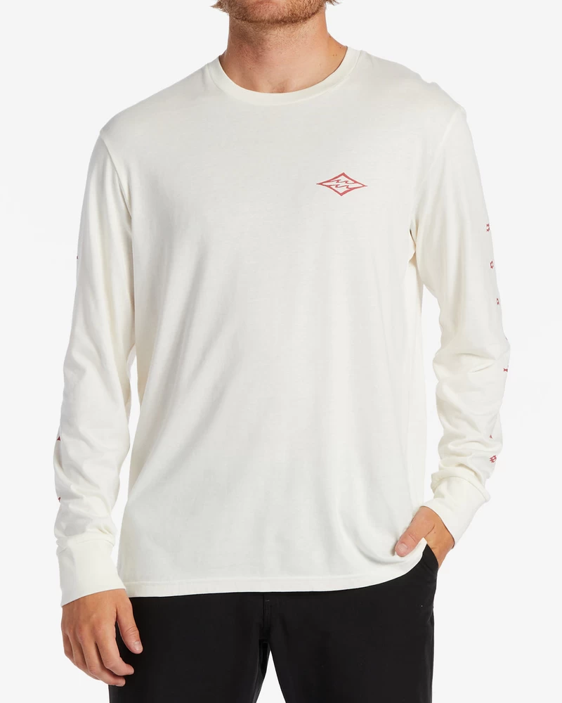 Billabong Unity Long Sleeve T-Shirt - Off White