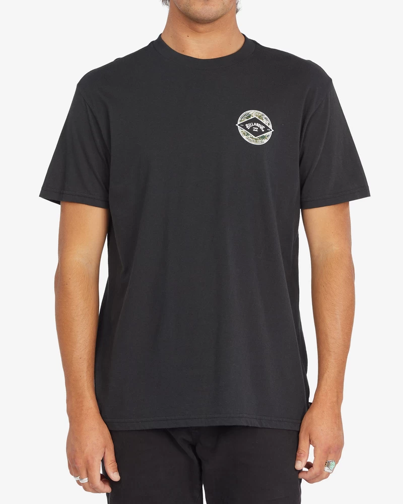 Billabong Rotor Arch Short Sleeve T-Shirt - Black