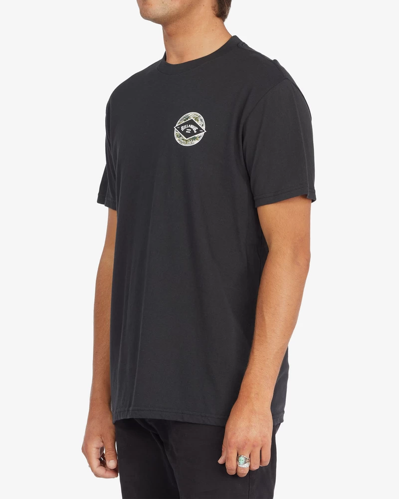 Billabong Rotor Arch Short Sleeve T-Shirt - Black